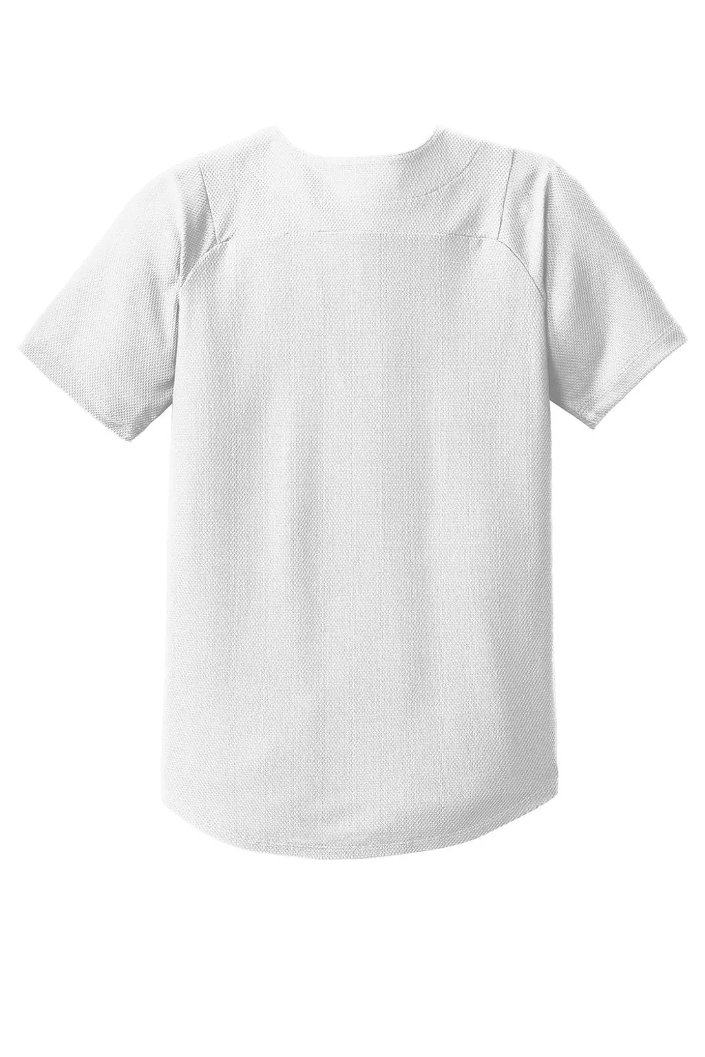 New Era Youth Diamond Era Moisture Wicking Short Sleeve Jersey - White