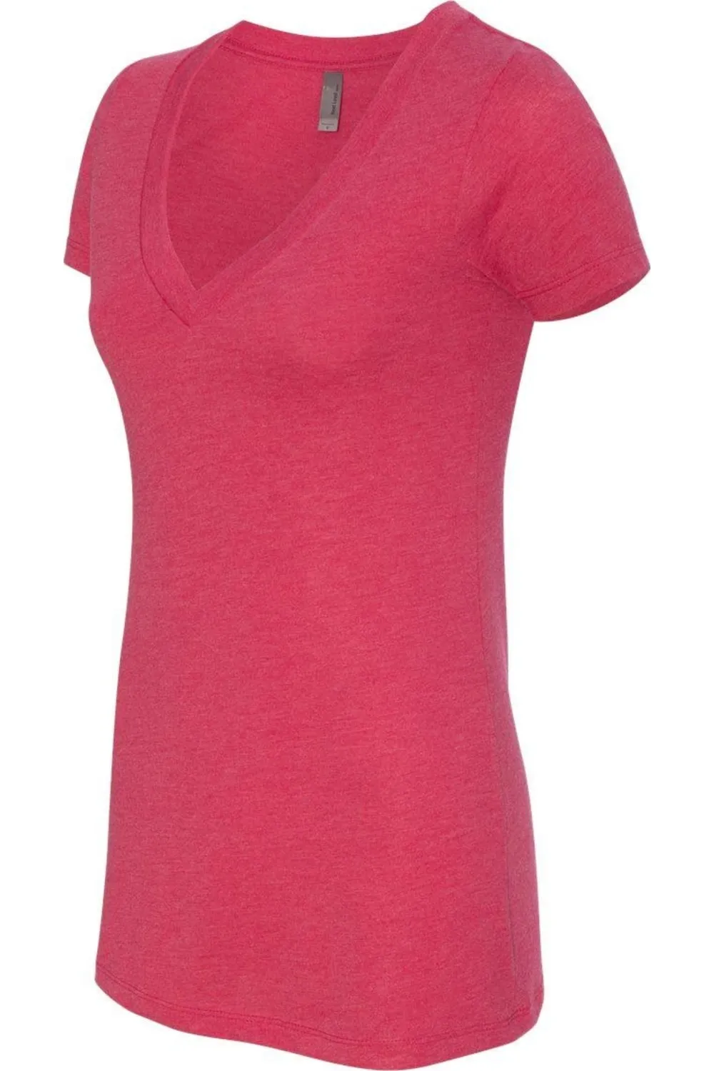 Next Level Womens Triblend Deep V-Neck T-Shirt