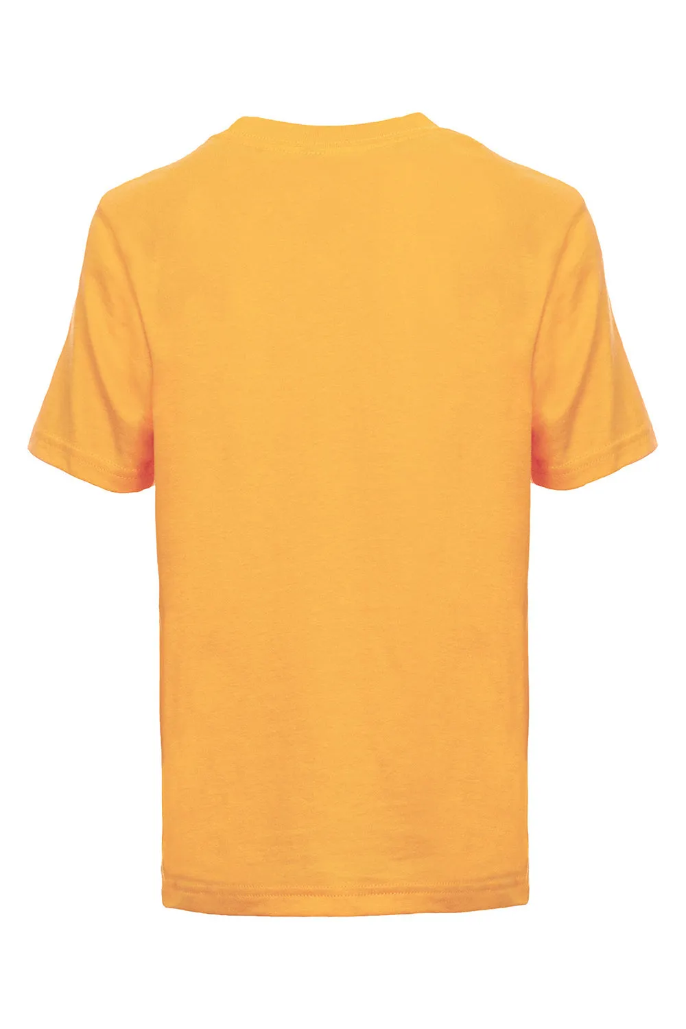 Next Level Youth Fine Jersey Short Sleeve Crewneck T-Shirt - Gold