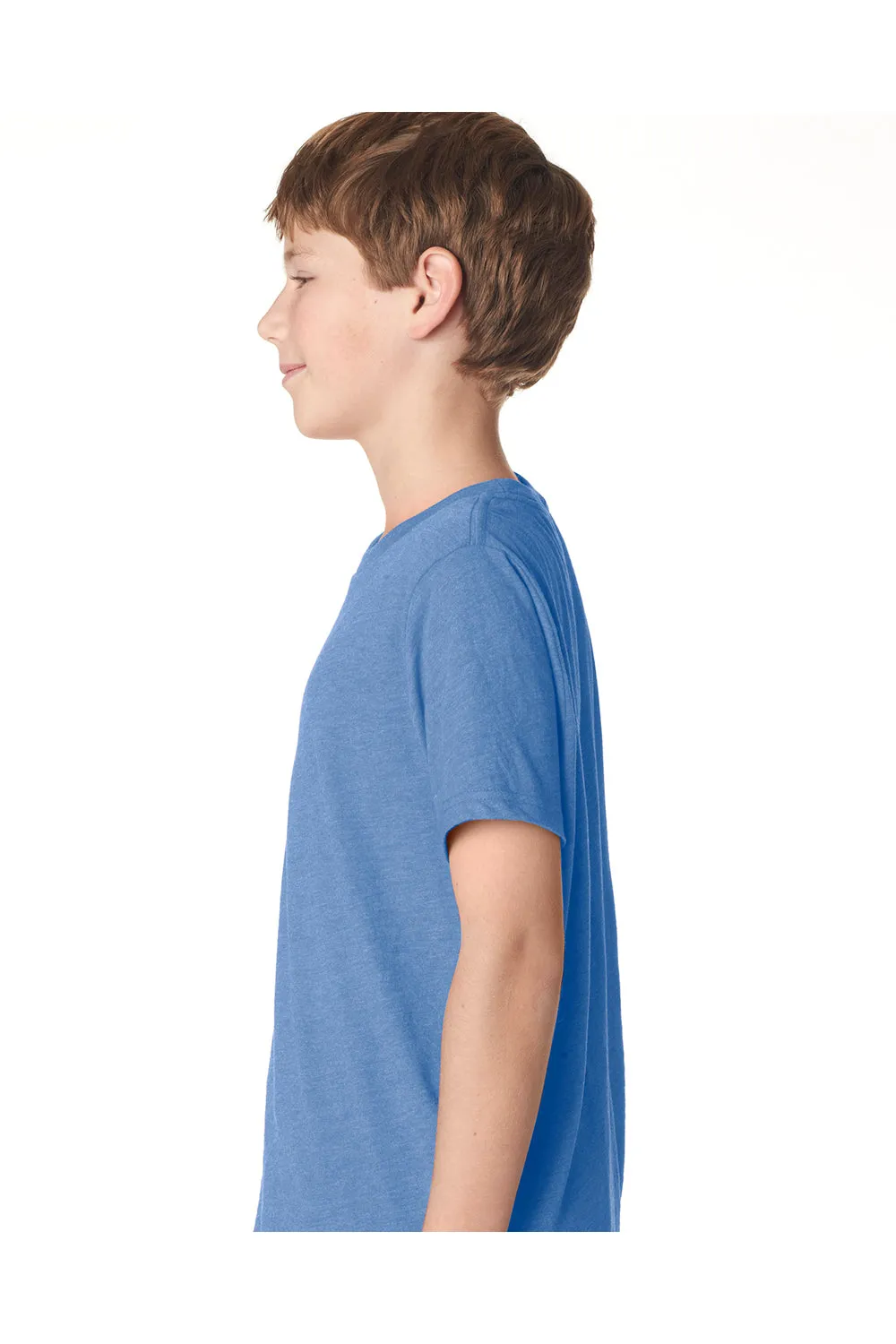 Next Level Youth Jersey Short Sleeve Crewneck T-Shirt - Vintage Royal Blue
