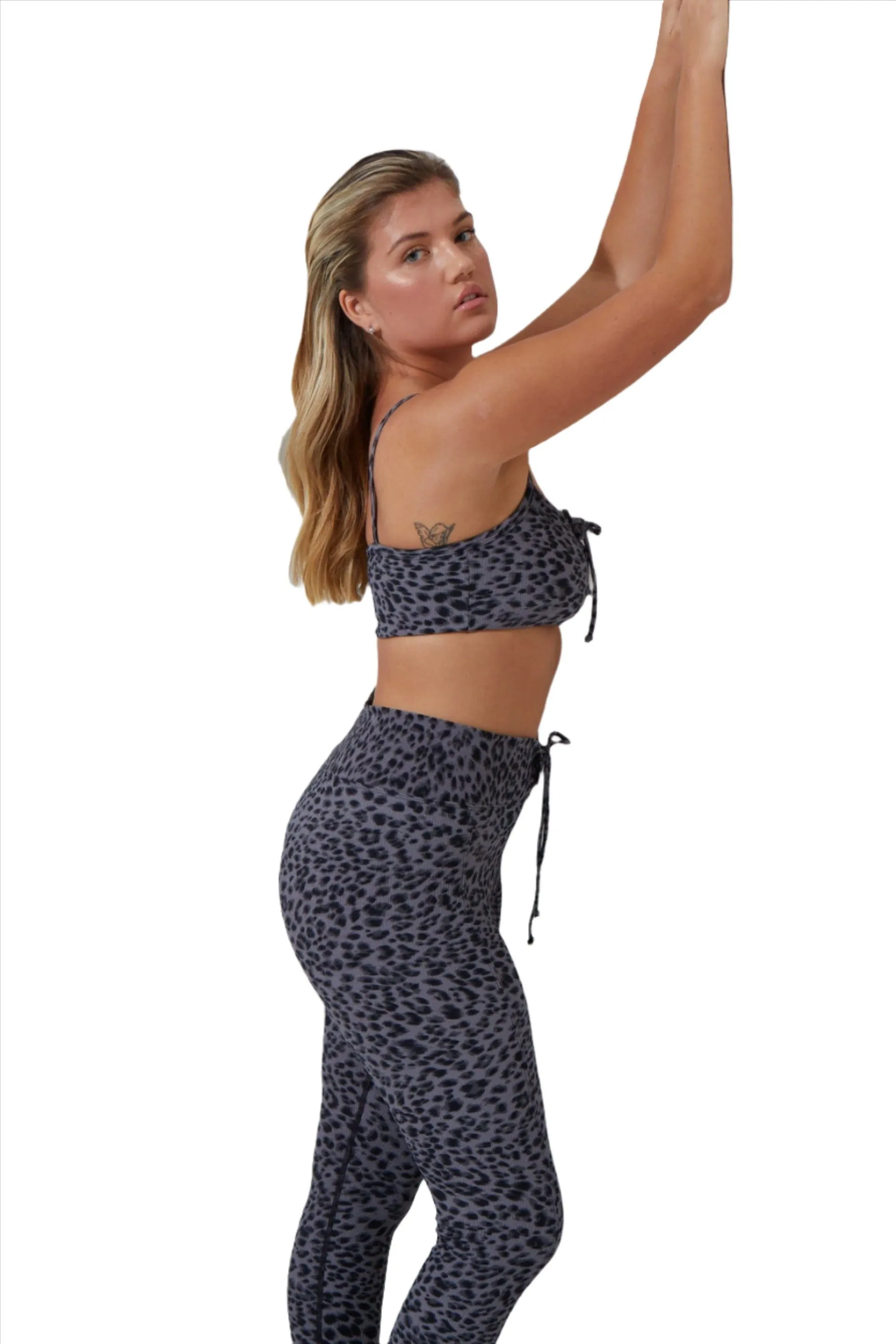 Noli Courtside Bra Grey Leo