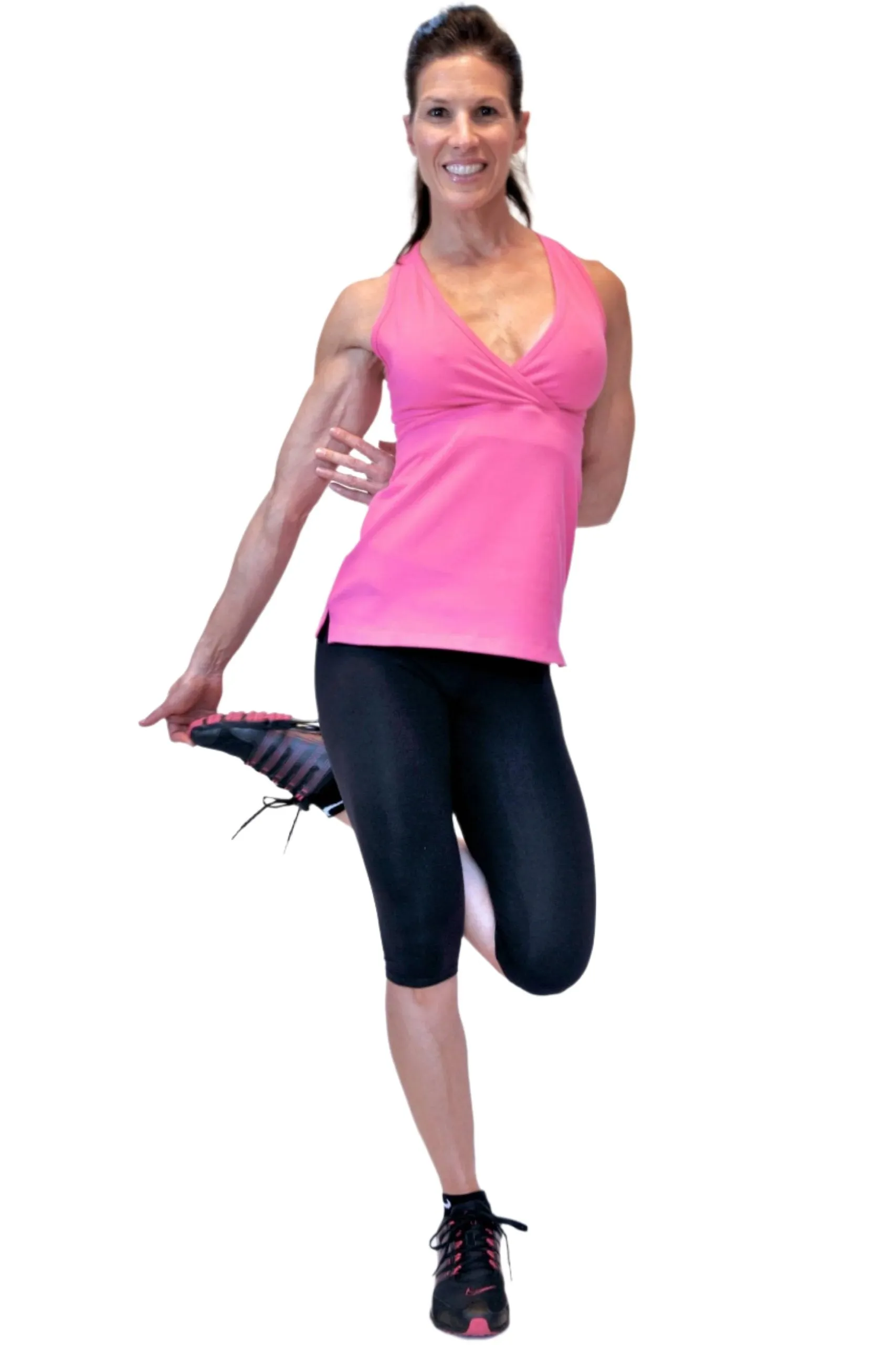 One Step Ahead Brushed Supplex Wrap Tank 20208L