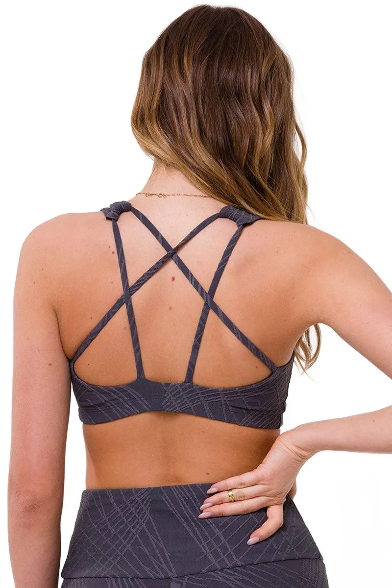 Onzie Hot Yoga Mudra Bra 3098 Selenite