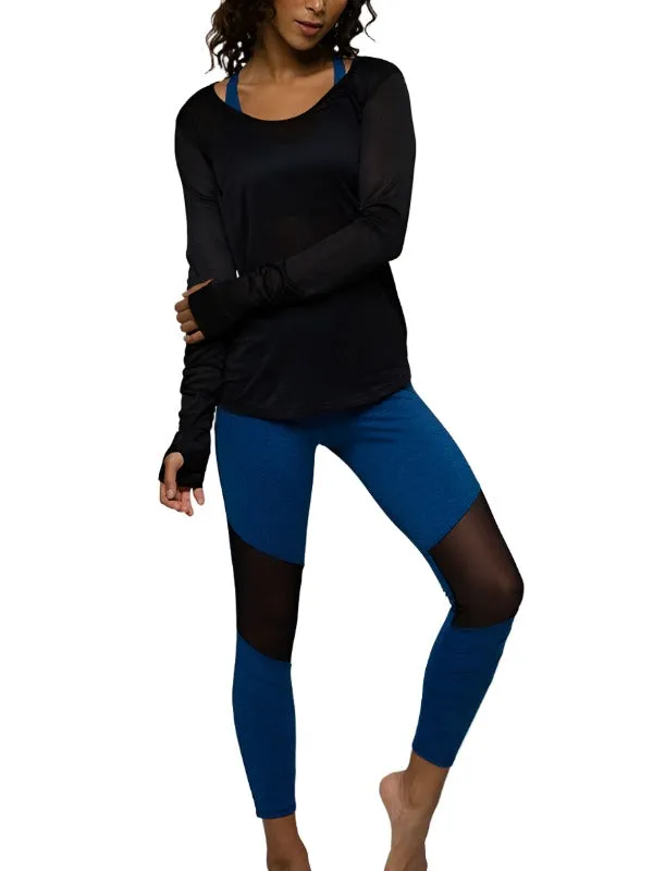 Onzie Hot Yoga Wave Long Sleeve Top 385