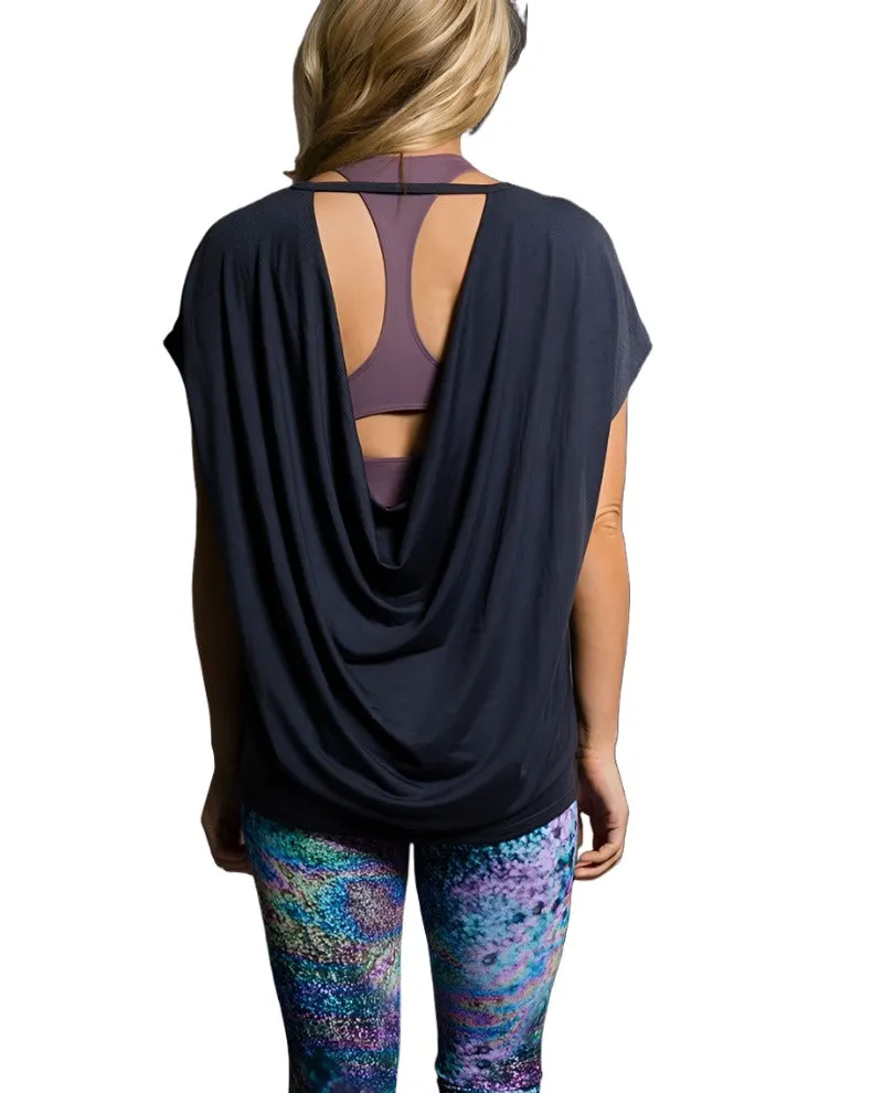 Onzie Hot Yoga Wear Drop Back Top 3056