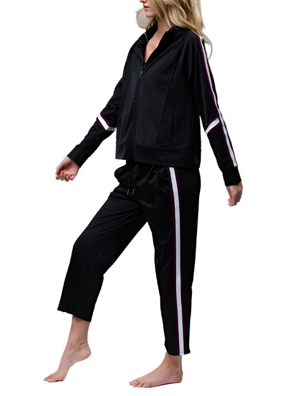 Onzie Yoga Flow Tract Pant 2074 Black/Aubergine