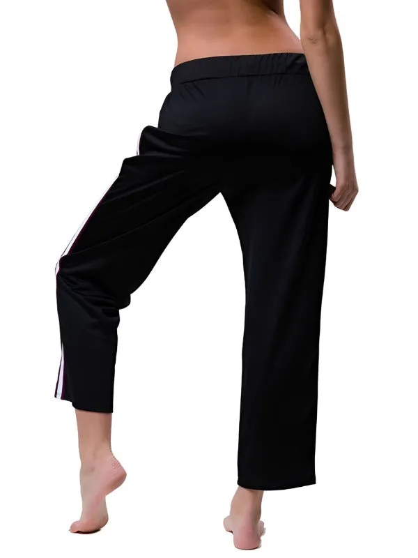 Onzie Yoga Flow Tract Pant 2074 Black/Aubergine