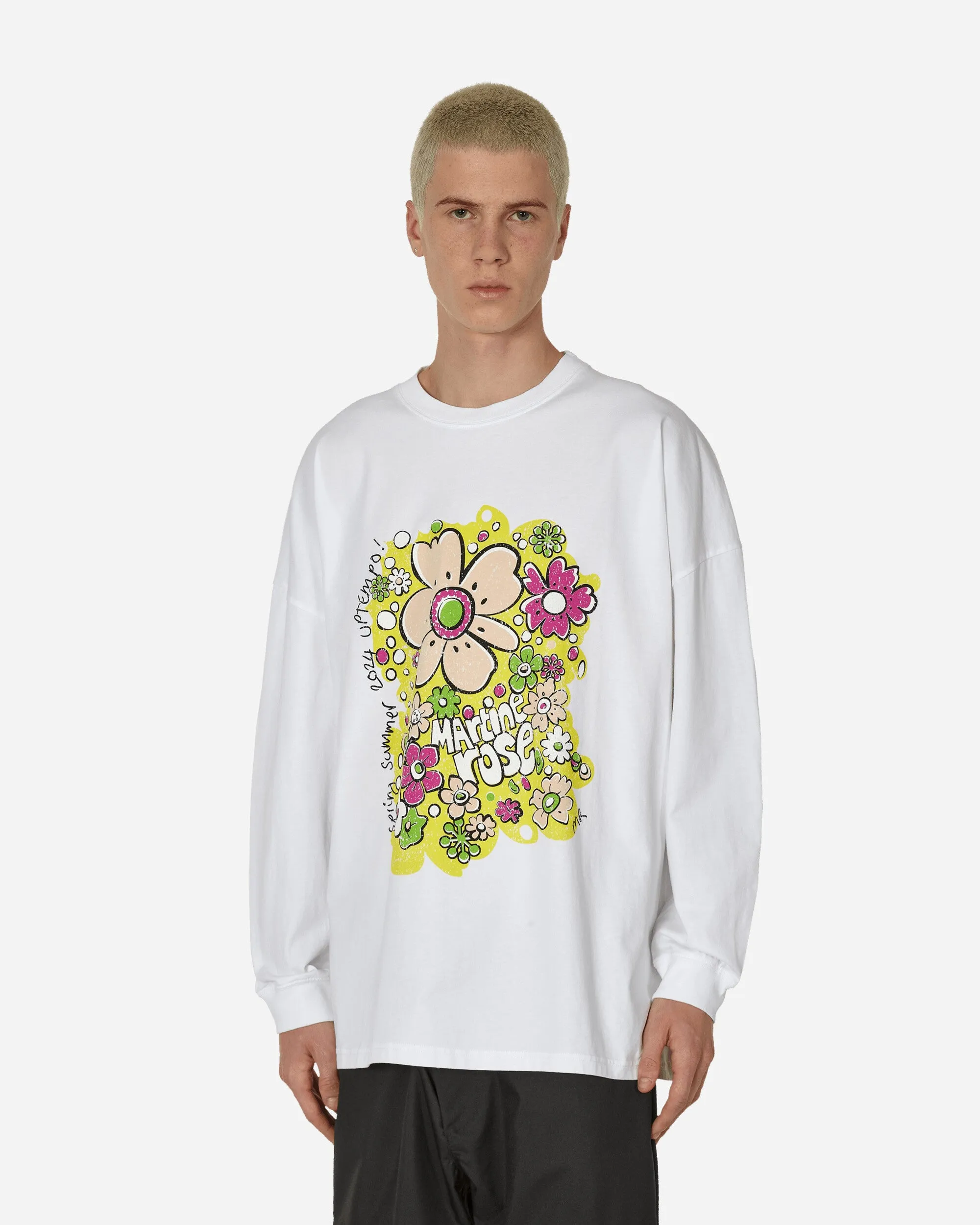 Oversized Longsleeve T-Shirt White