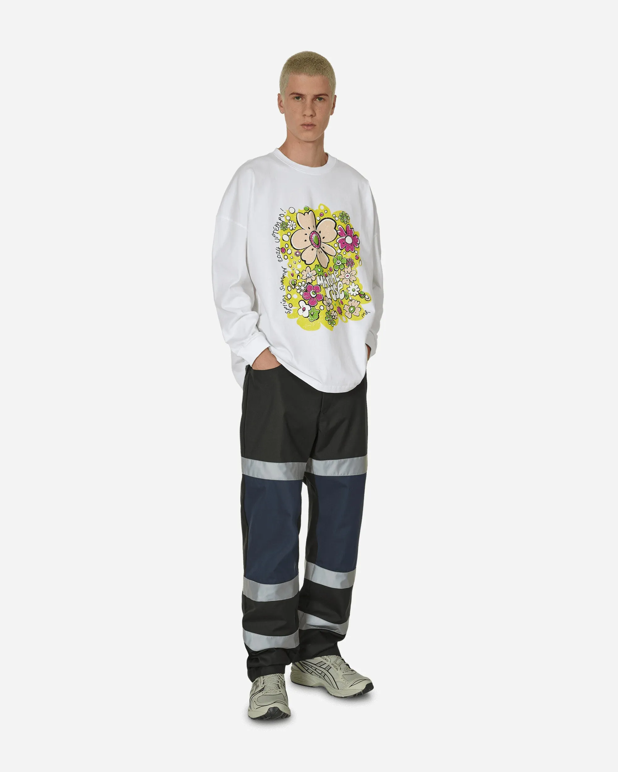 Oversized Longsleeve T-Shirt White