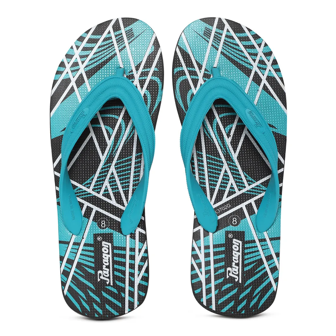 Paragon  HWK3702G Men Stylish Lightweight Flipflops | Casual & Comfortable Daily-wear Slippers for Indoor & Outdoor | For Everyday Use