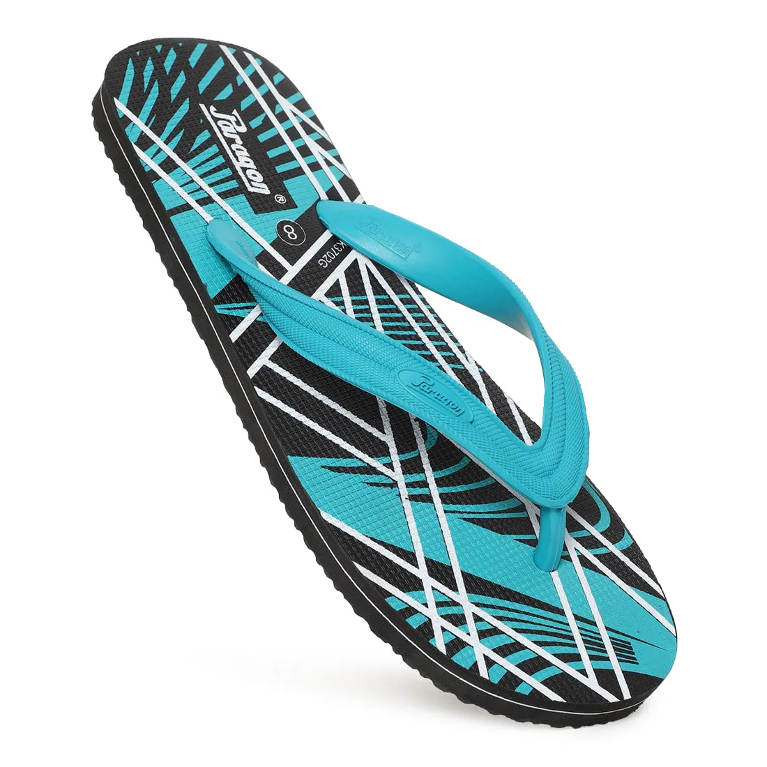 Paragon  HWK3702G Men Stylish Lightweight Flipflops | Casual & Comfortable Daily-wear Slippers for Indoor & Outdoor | For Everyday Use