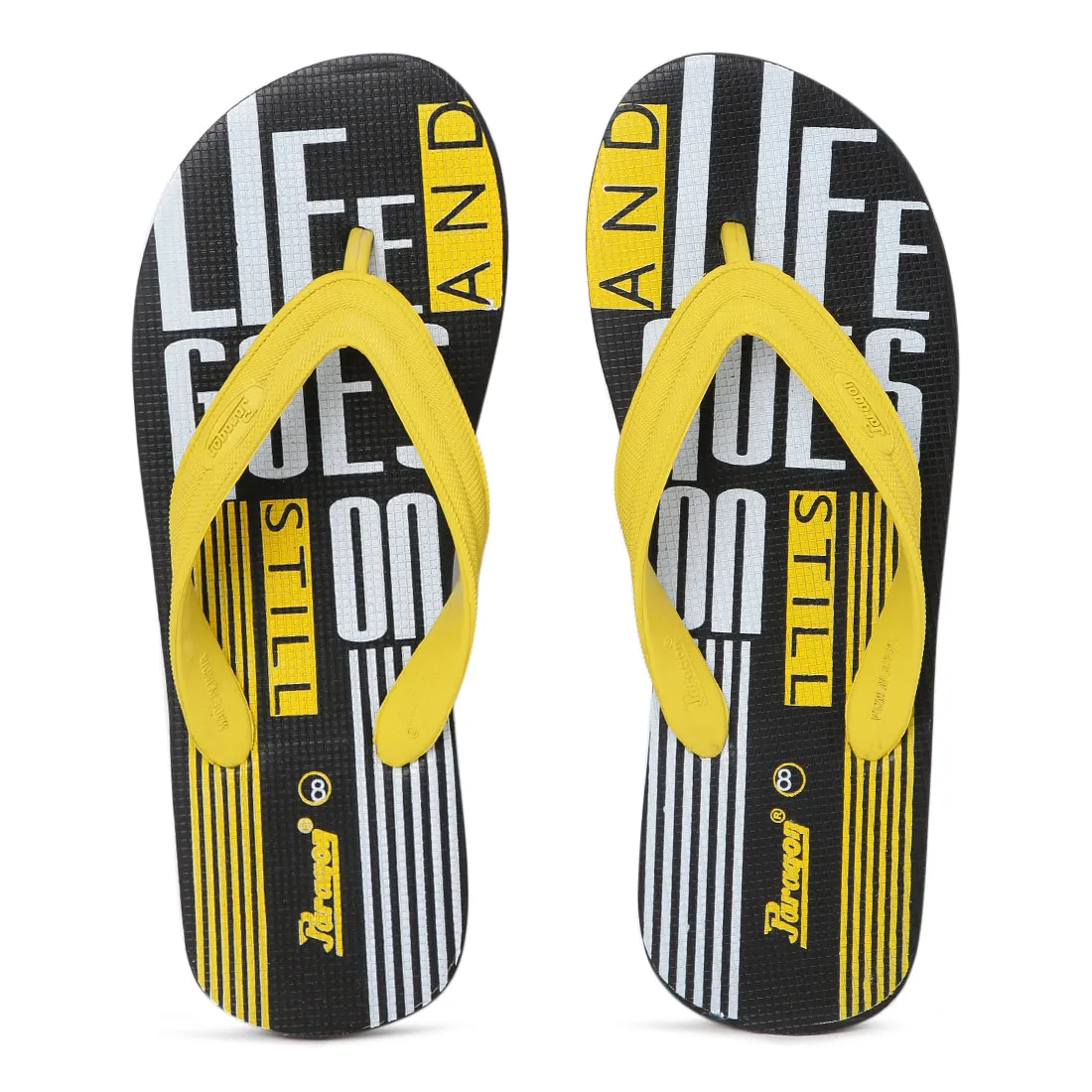Paragon  HWK3704G Men Stylish Lightweight Flipflops | Casual & Comfortable Daily-wear Slippers for Indoor & Outdoor | For Everyday Use
