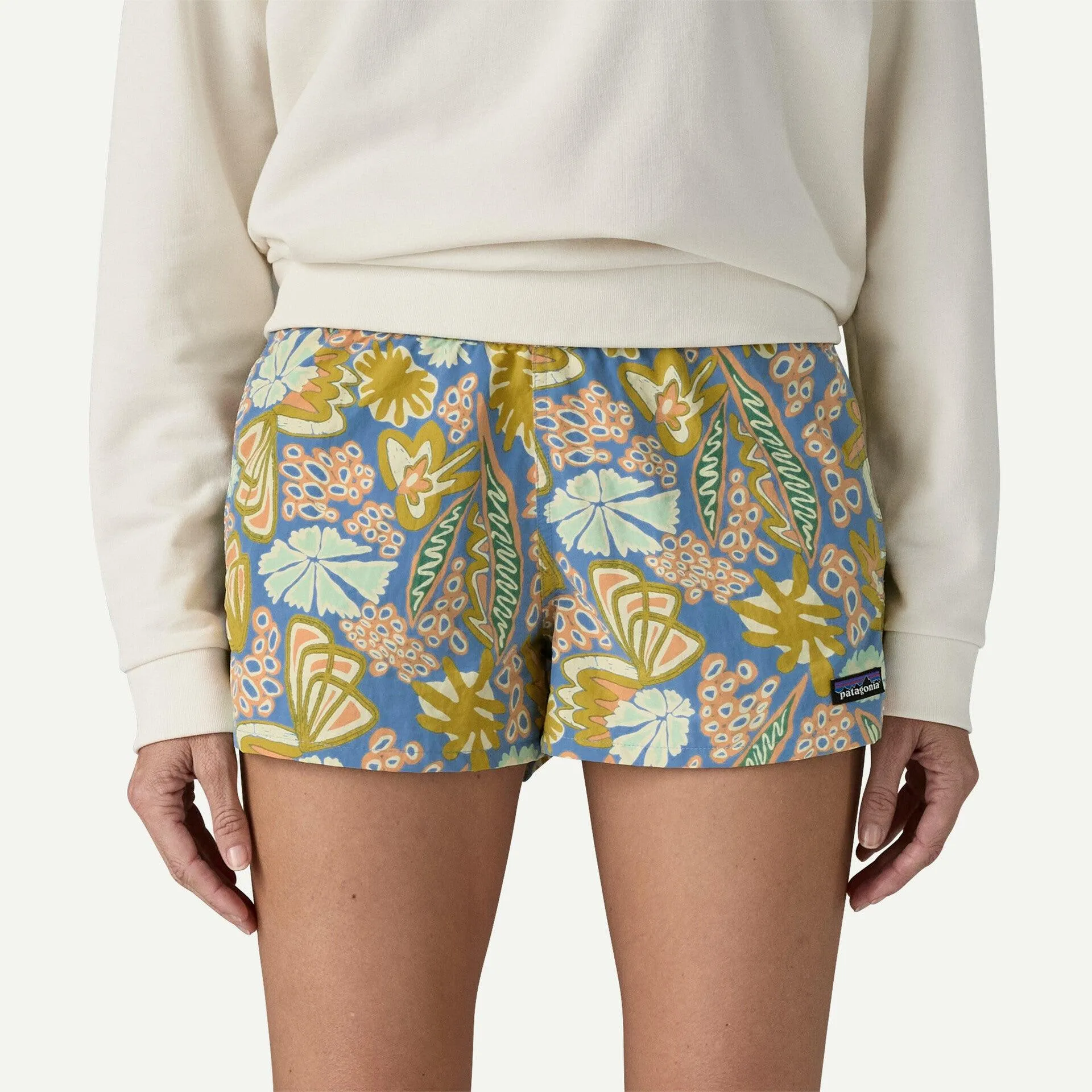 Patagonia Barely Baggies™ Shorts - 2½" Flourish: Abundant Blue Patagonia Clothing
