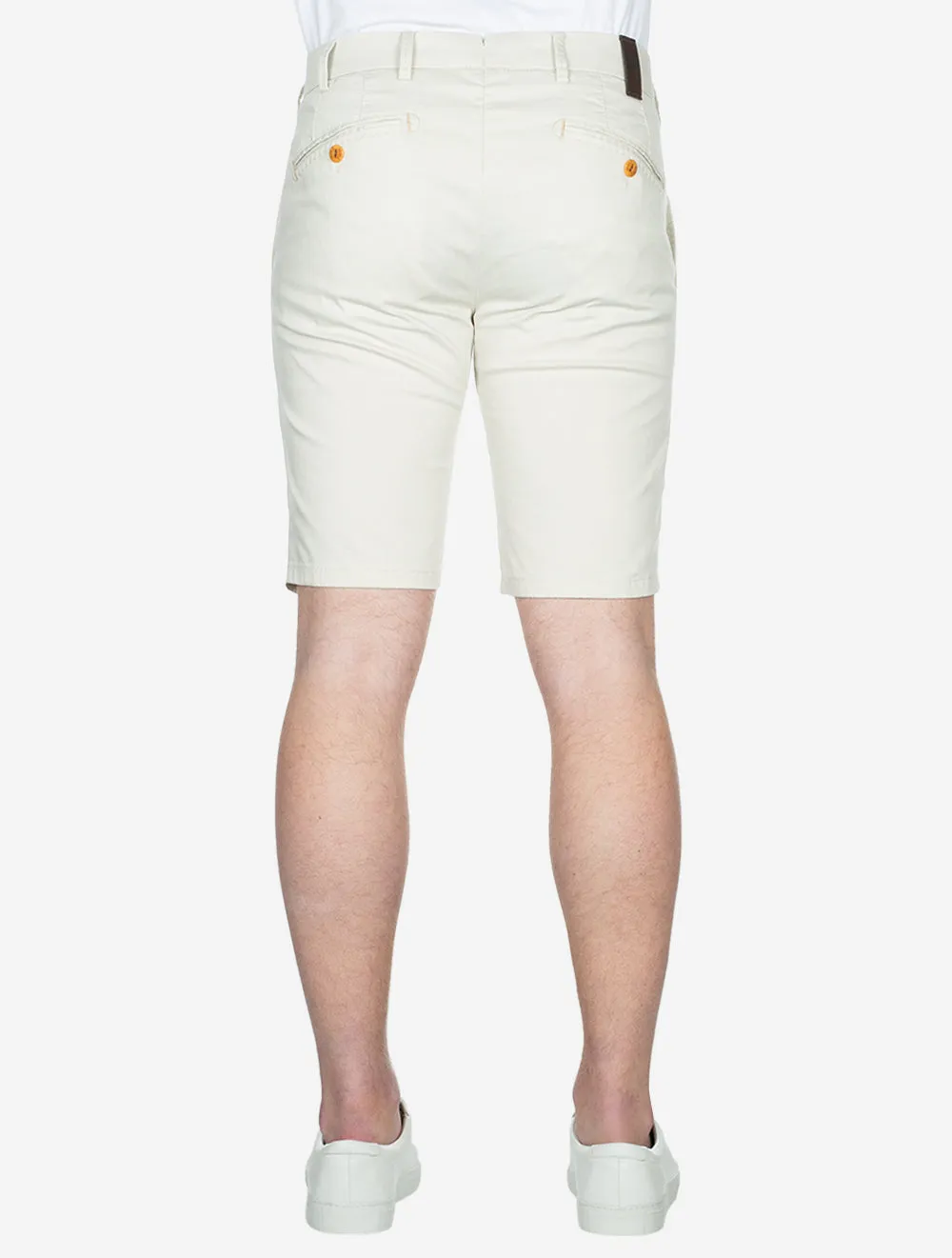 Pegasus Cotton Chino Shorts Beige
