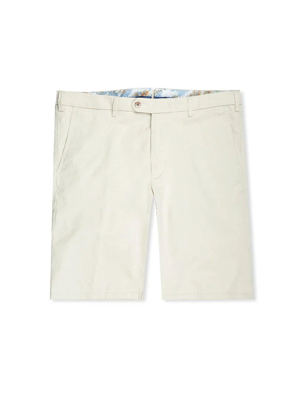 Pegasus Cotton Chino Shorts Beige