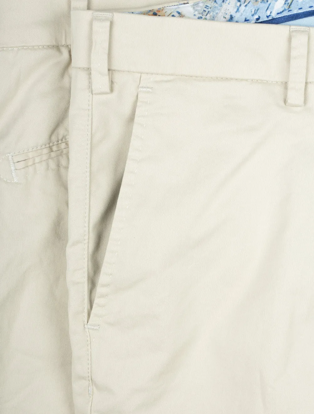 Pegasus Cotton Chino Shorts Beige