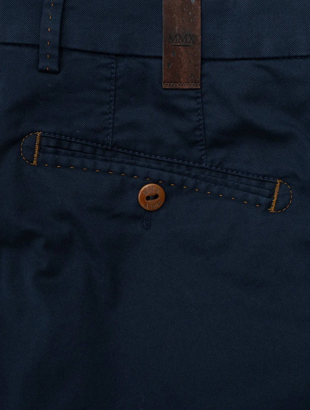 Pegasus Cotton Chino Shorts Navy