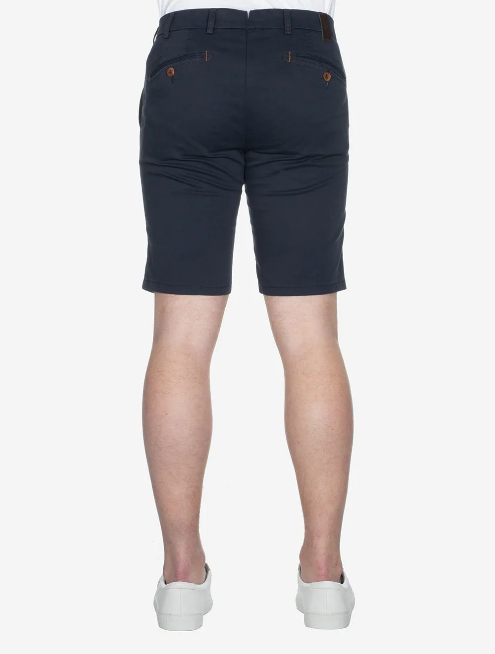 Pegasus Cotton Chino Shorts Navy