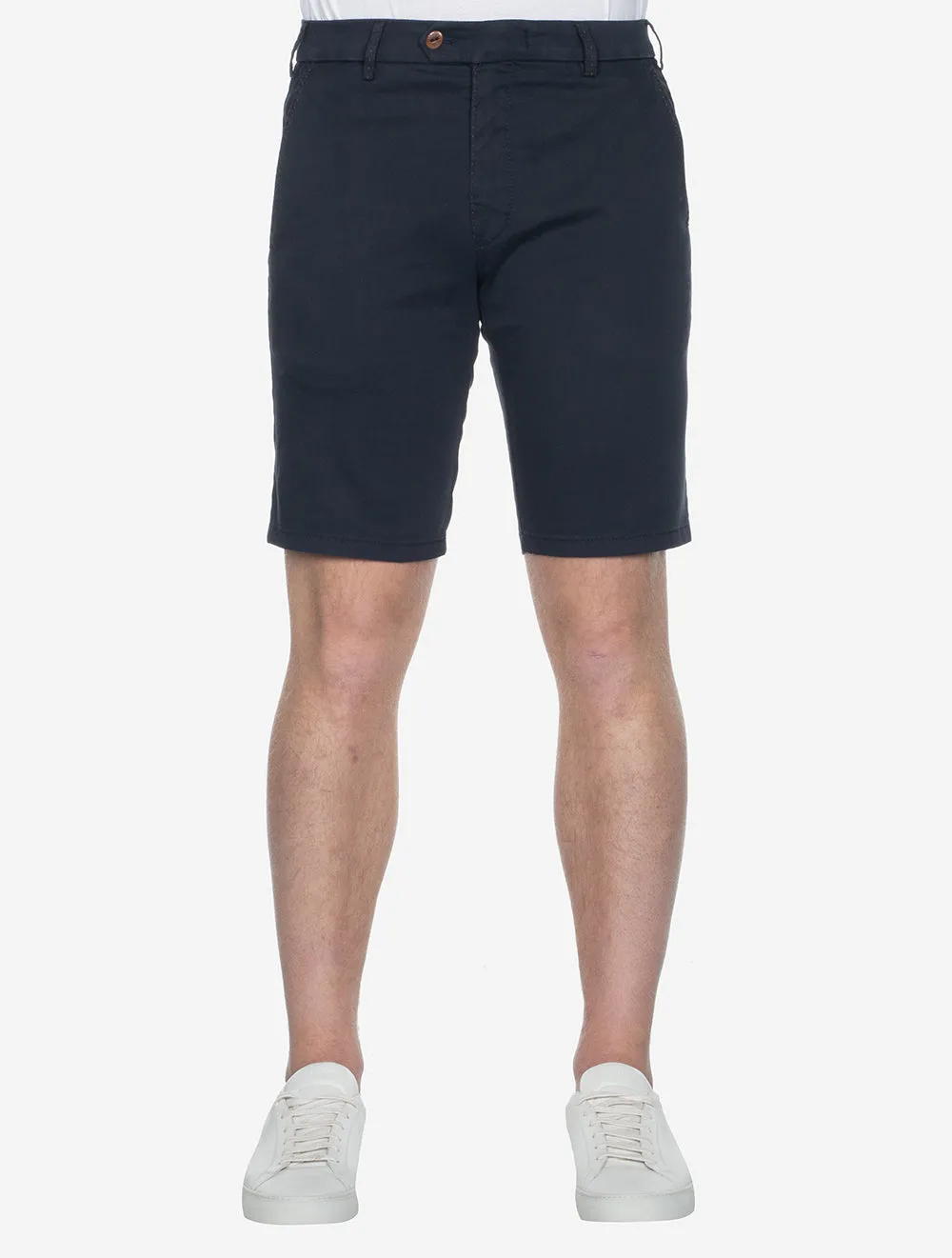 Pegasus Cotton Chino Shorts Navy