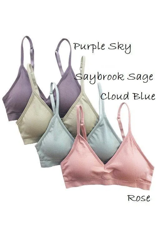 Plunging V Neck Seamless Bra ANE-04
