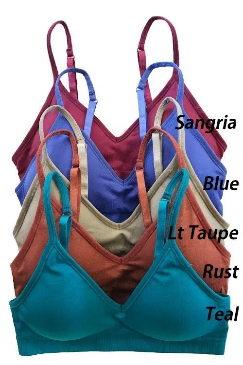 Plunging V Neck Seamless Bra ANE-04