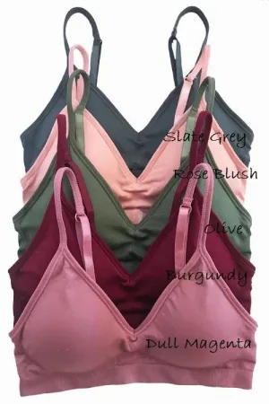 Plunging V Neck Seamless Bra ANE-04