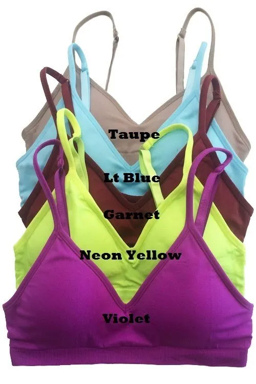 Plunging V Neck Seamless Bra ANE-04