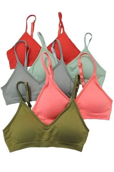 Plunging V Neck Seamless Bra ANE-04