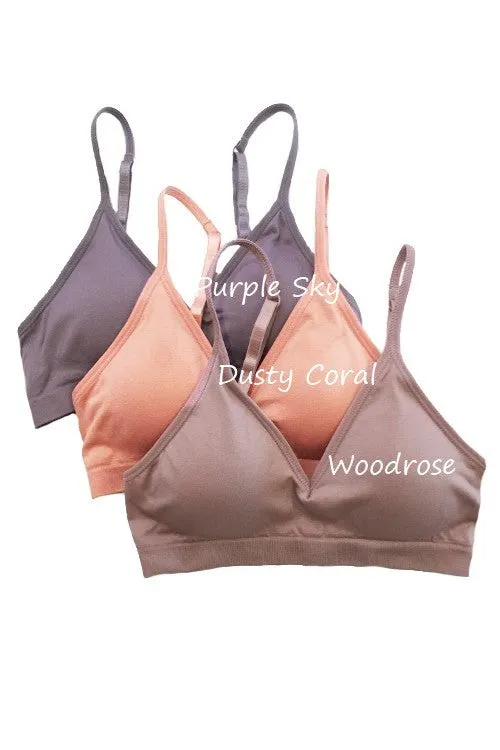 Plunging V Neck Seamless Bra ANE-04