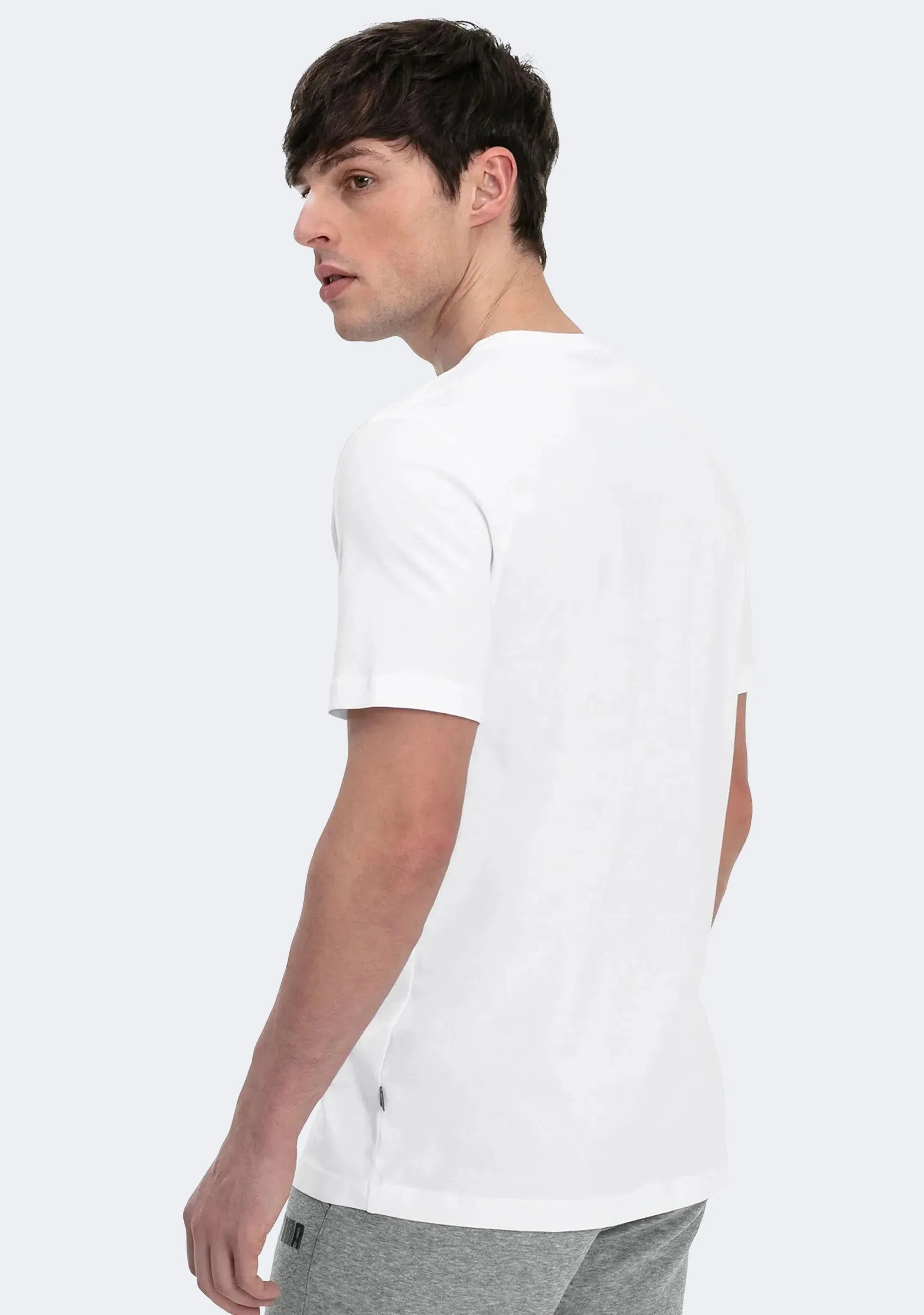 Puma Men’s Essential Logo Tee White
