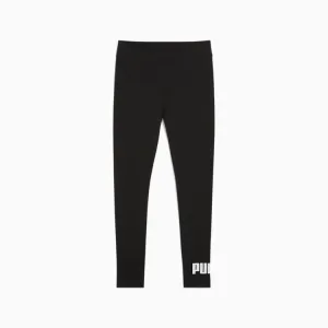 PUMA WOMEN'S ESSENTIALS LOGO BLACK LEGGING