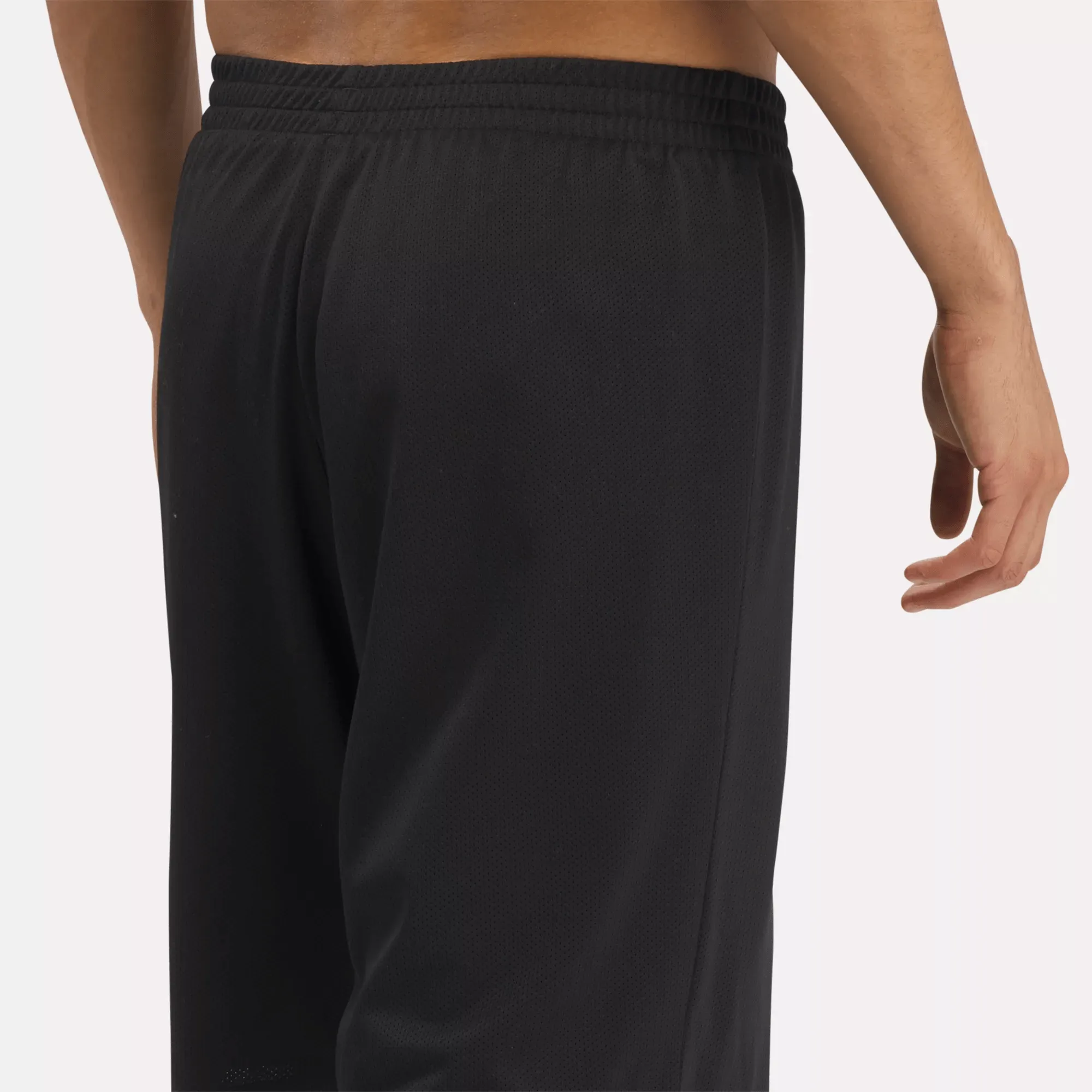 Reebok Clothing Men's Basketball Open-Hole Mesh Shorts