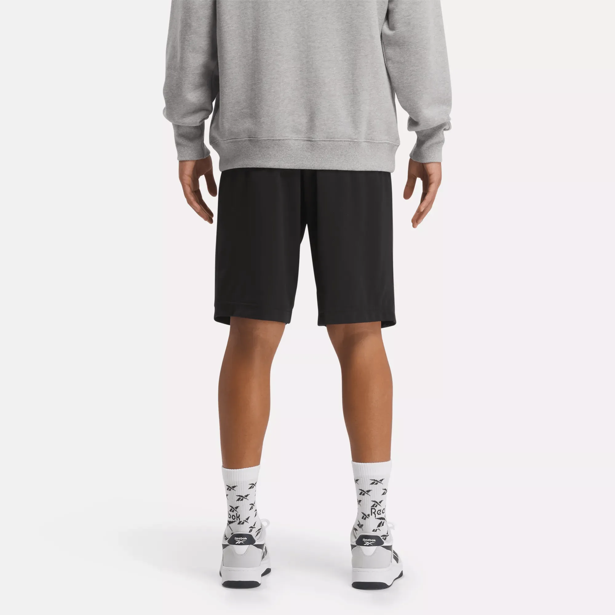 Reebok Clothing Men's Basketball Open-Hole Mesh Shorts