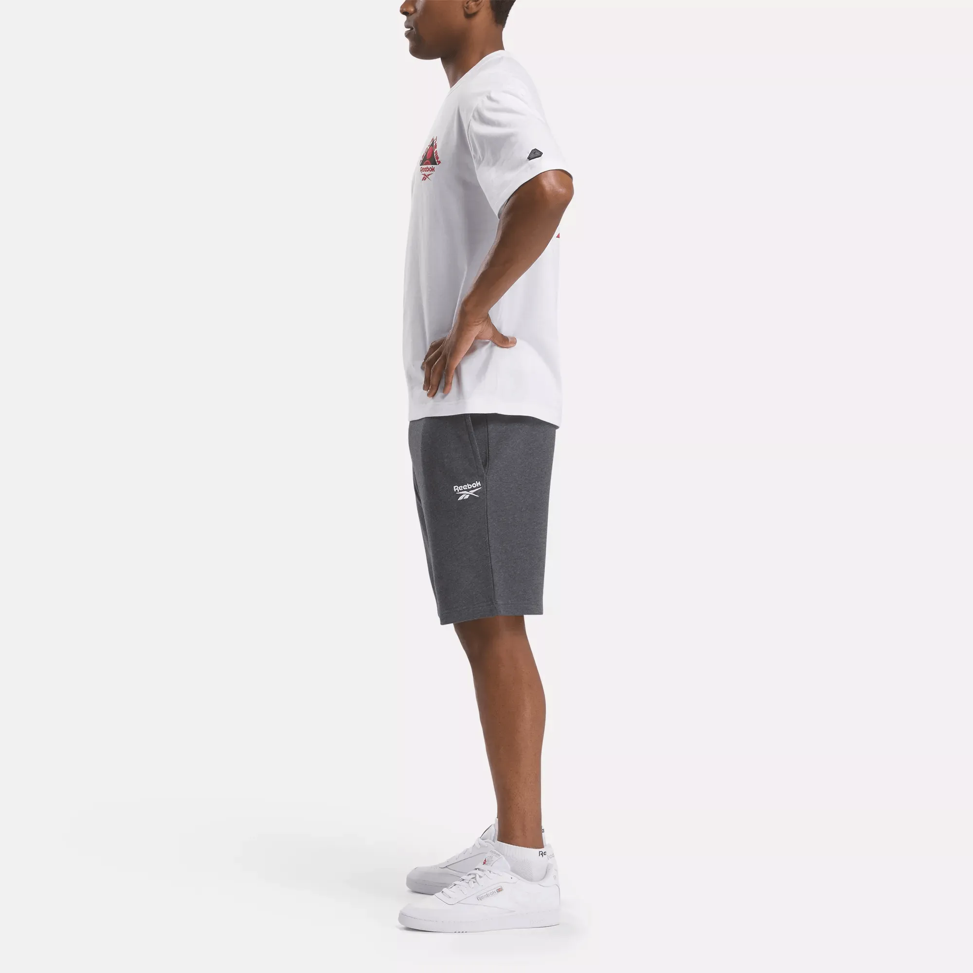 Reebok Clothing Men's Reebok Identity Small Logo Fleece Shorts