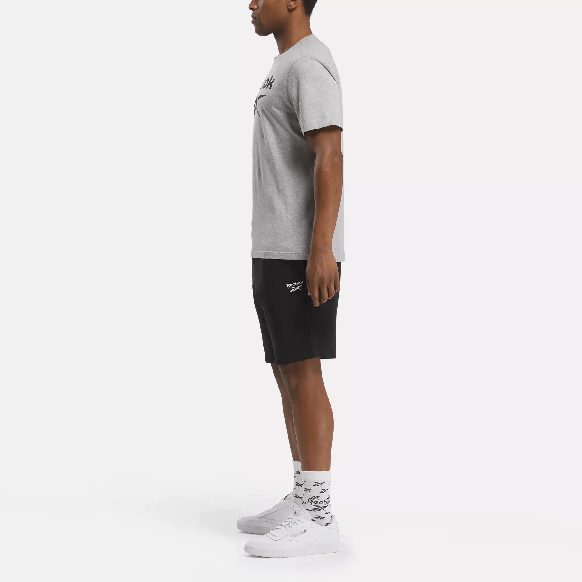 Reebok Clothing Men's Reebok Identity Small Logo Fleece Shorts