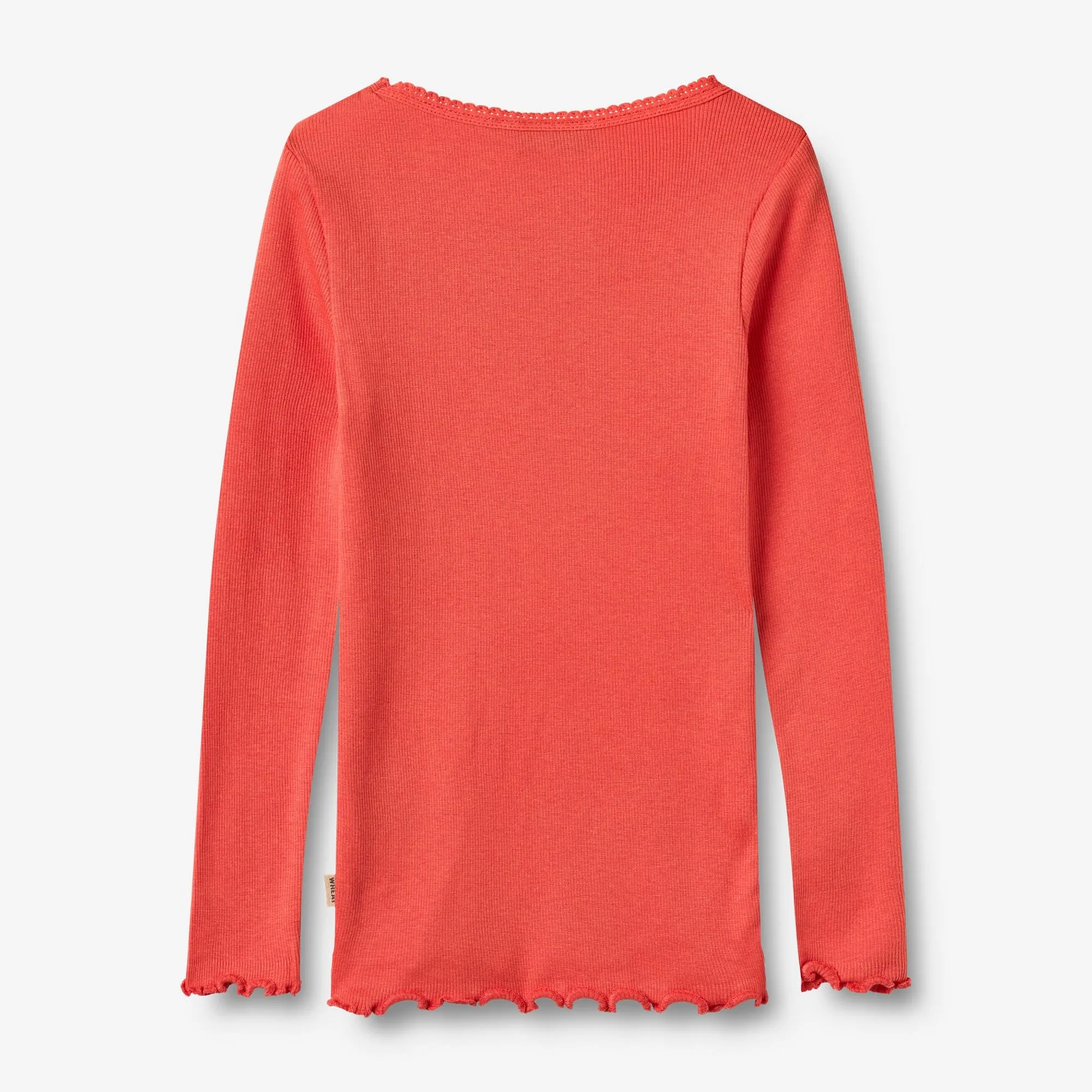 Rib T-Shirt L/S Reese - candy red