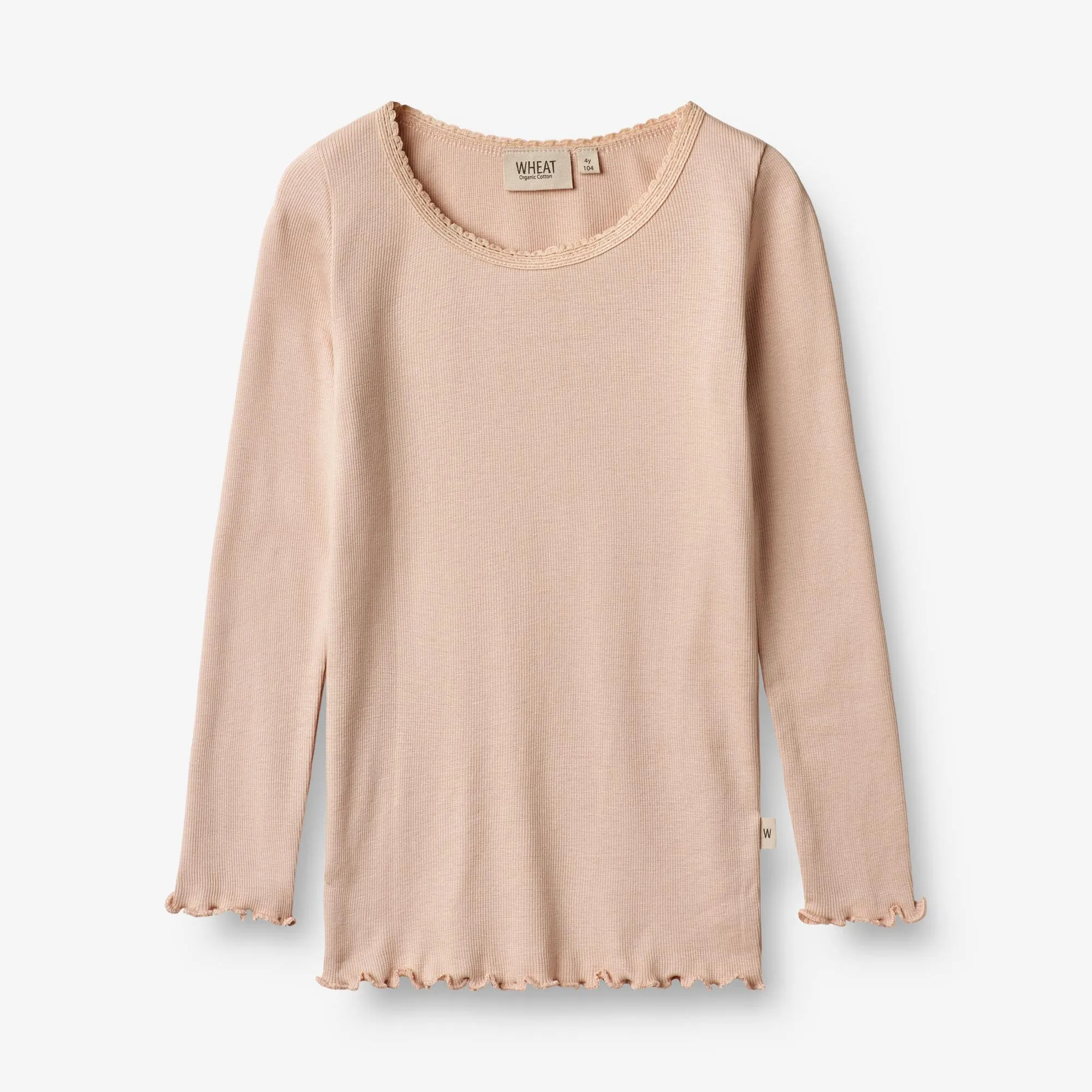 Rib T-Shirt Reese - rose dust