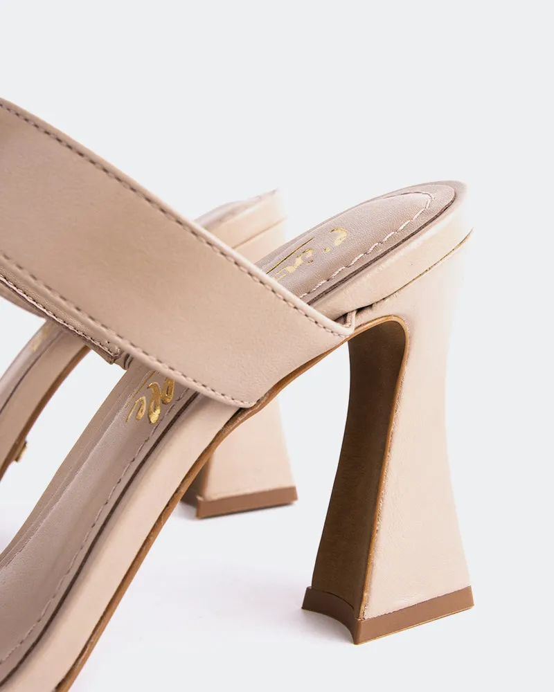 Ricarda Nude Leather