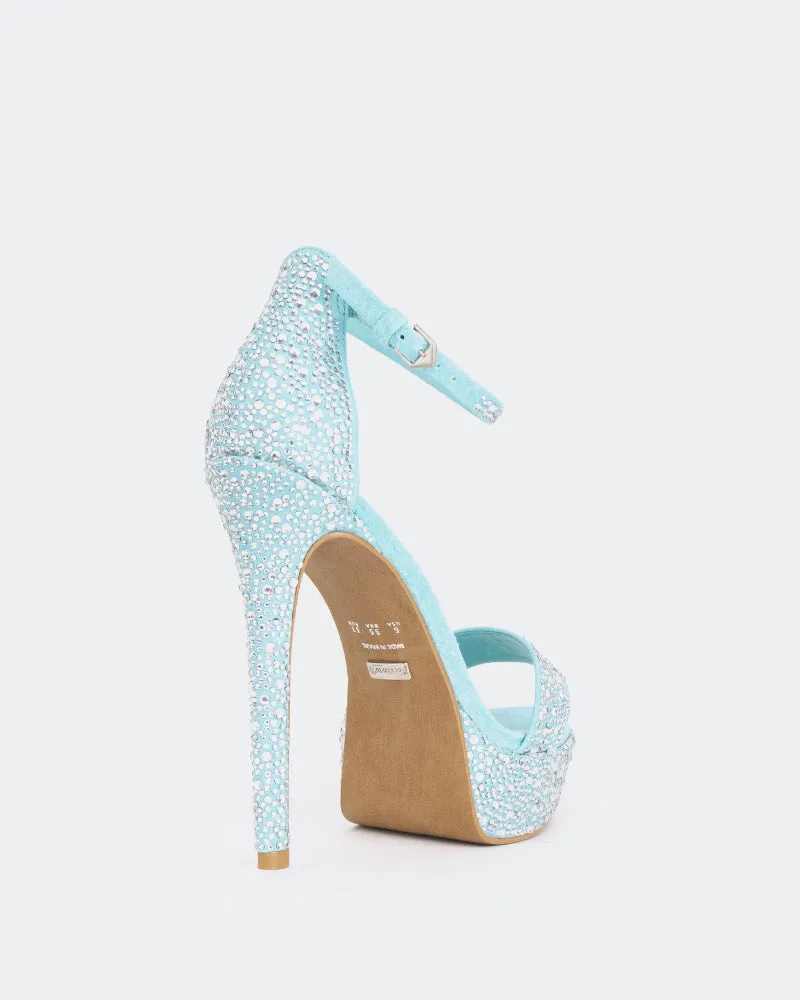 Rinna, Turquoise Suede/Suède Tur.