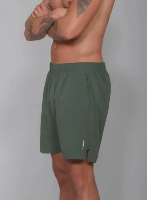 RS-Sport Men's Performance Shorts- Court Green 011 Clothing Rs Men