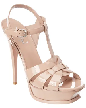 Saint Laurent Tribute 105 Patent Sandal