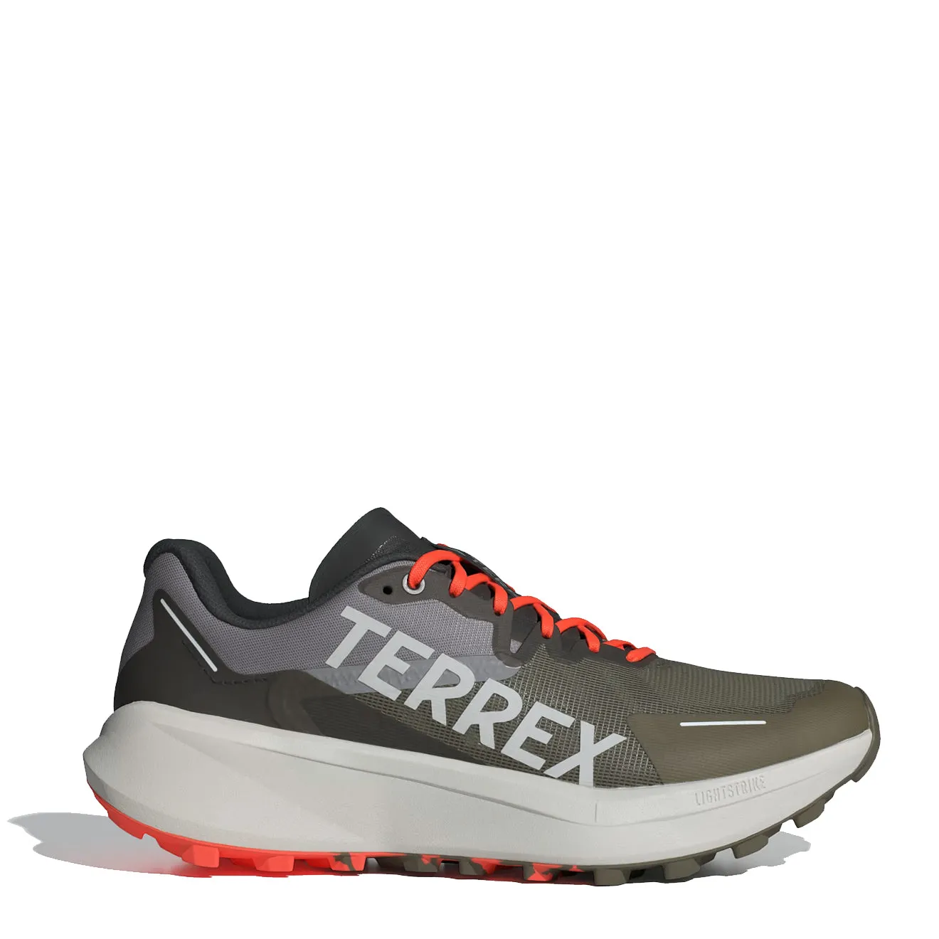 Shoes Adidas Terrex Men Adidas Terrex Agravic 3 Trail Running Shoes Olive Strata / Grey One / Semi Impact Orange