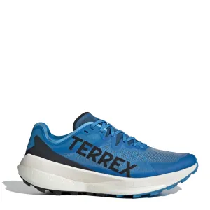 Shoes Adidas Terrex Men Adidas Terrex Agravic Speed Trail Running Shoes Pulse Blue / Core Black / Semi Impact Orange