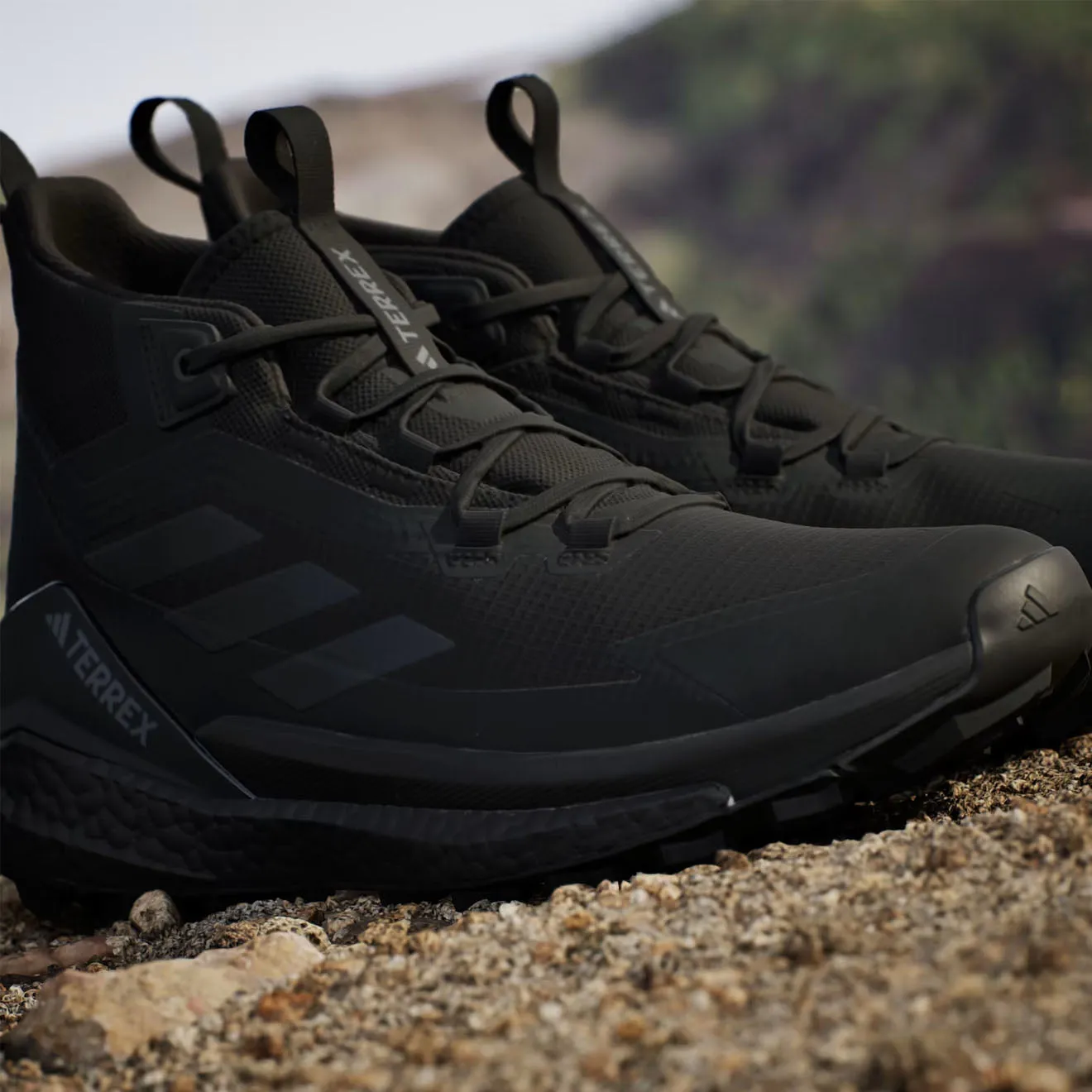 Shoes Adidas Terrex Men Adidas Terrex Free Hiking shoes 2 Black