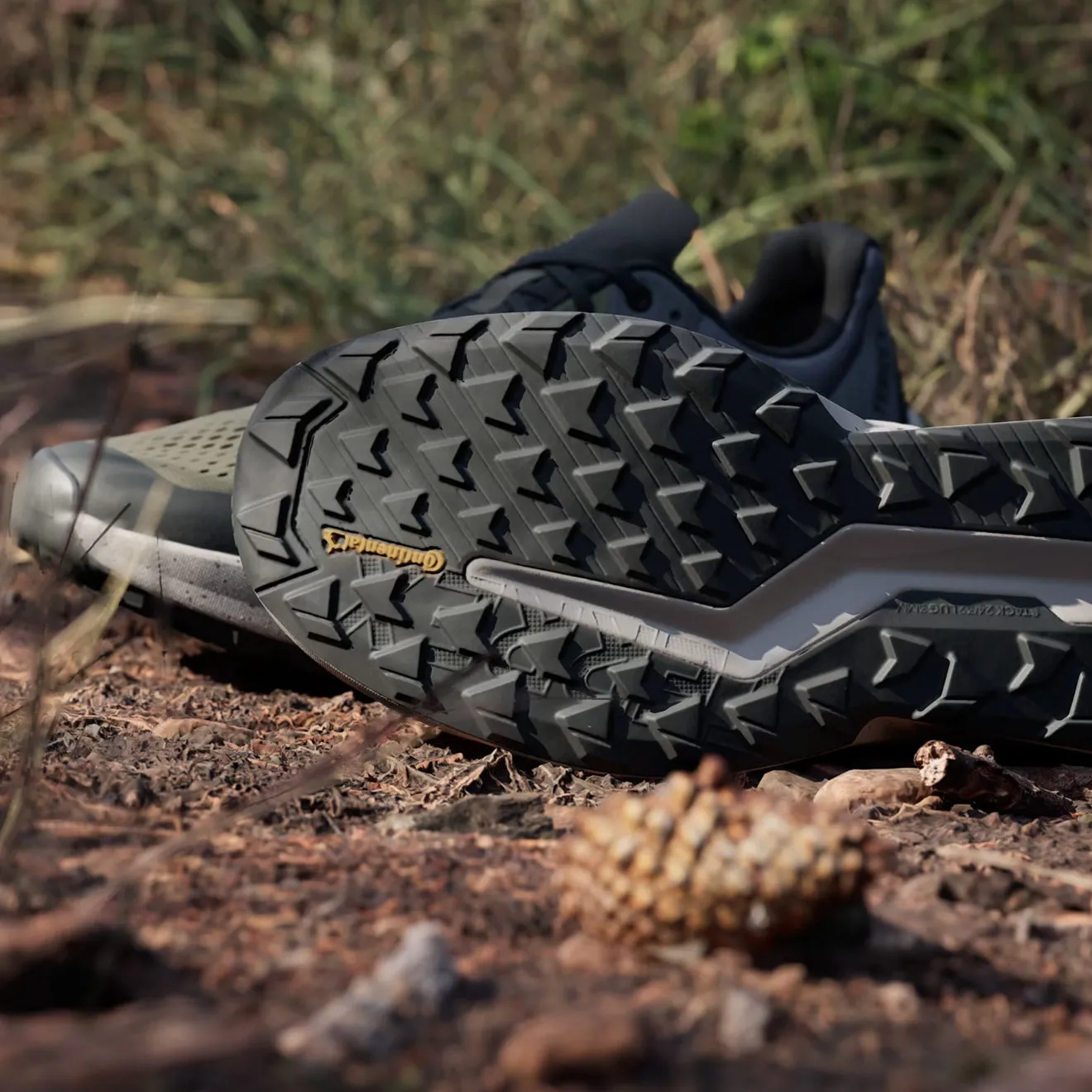 Shoes Adidas Terrex Men Adidas Terrex Soulstride Flow Trail Running Shoe Olive Strata / Wonder Beige / Charcoal