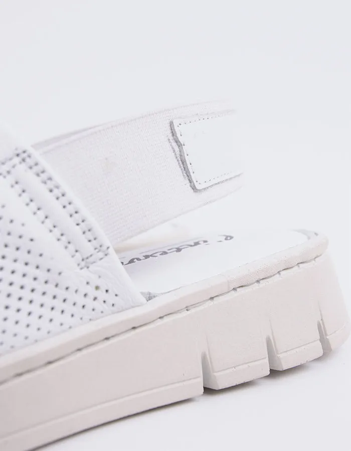 Solihull White Leather