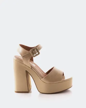 Stafilos Nude Leather