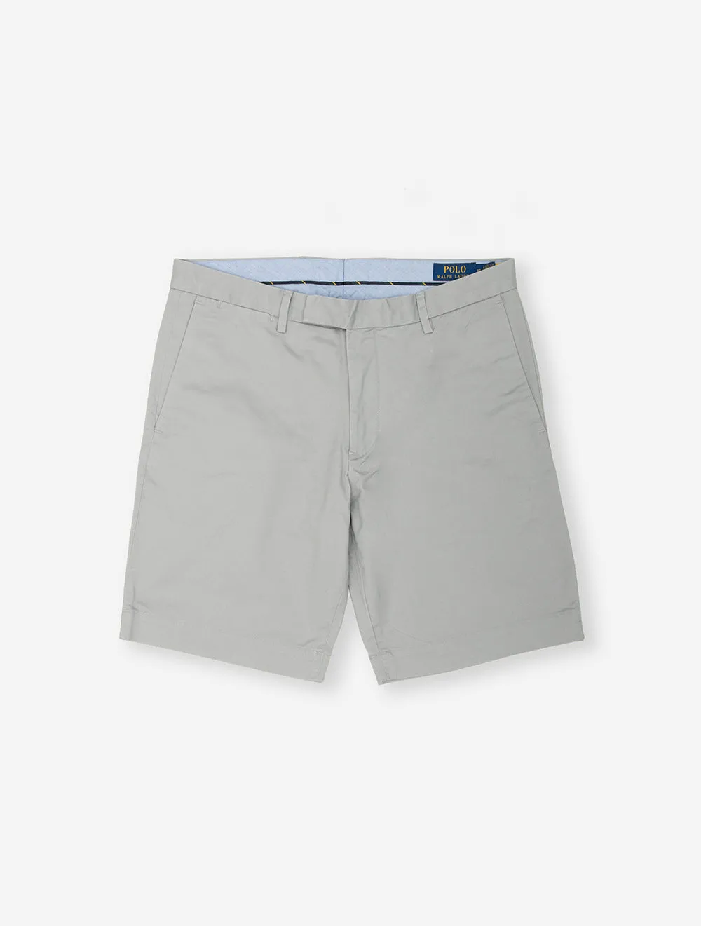 Stretch Slim Fit Chino Short Grey