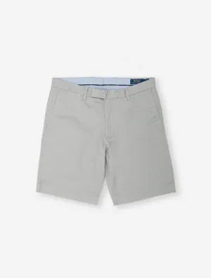 Stretch Slim Fit Chino Short Grey