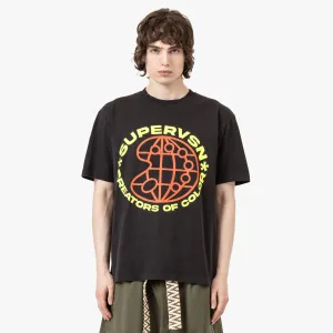 Supervsn Creators Of Color T-Shirt / Vintage Black